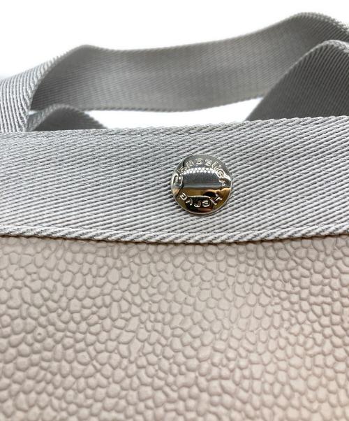 Herve Chapelier（エルベシャプリエ）Herve Chapelier (エルベシャプリエ) リュクス舟型トートM マスティック×シルバー サイズ:-の古着・服飾アイテム