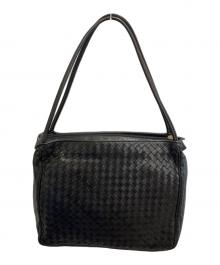 BOTTEGA VENETA（ボッテガベネタ）の古着「ワンショルダーバッグ」｜ブラック