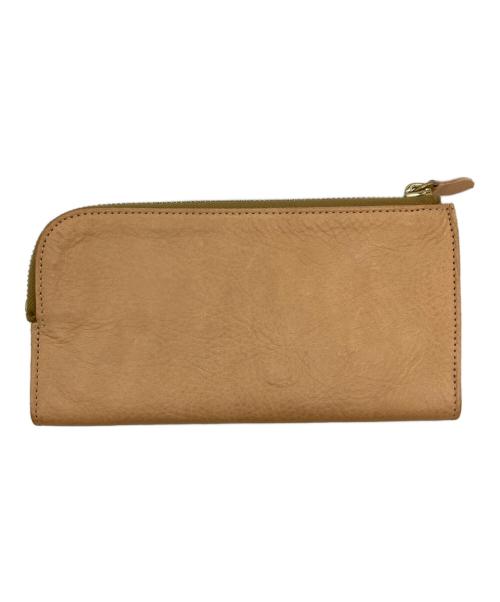 IL BISONTE（イル ビゾンテ）IL BISONTE (イル ビゾンテ) Continental Wallet ベージュの古着・服飾アイテム