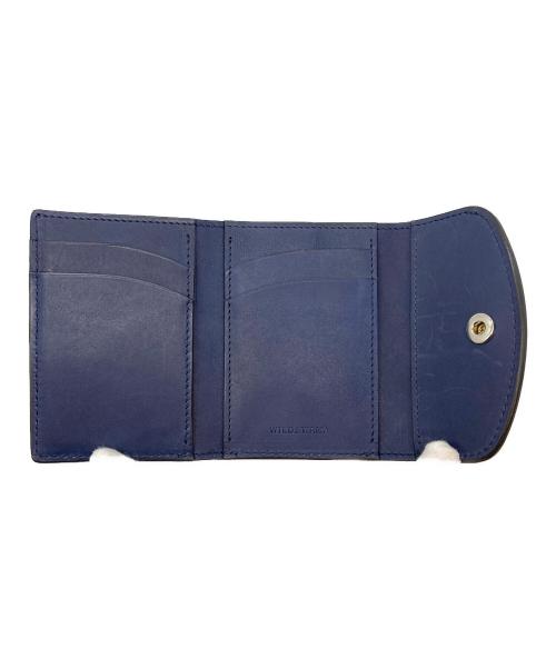 WILDSWANS（ワイルドスワンズ）WILDSWANS (ワイルドスワンズ) FERMOIR Saddle Pull Up MARINEの古着・服飾アイテム