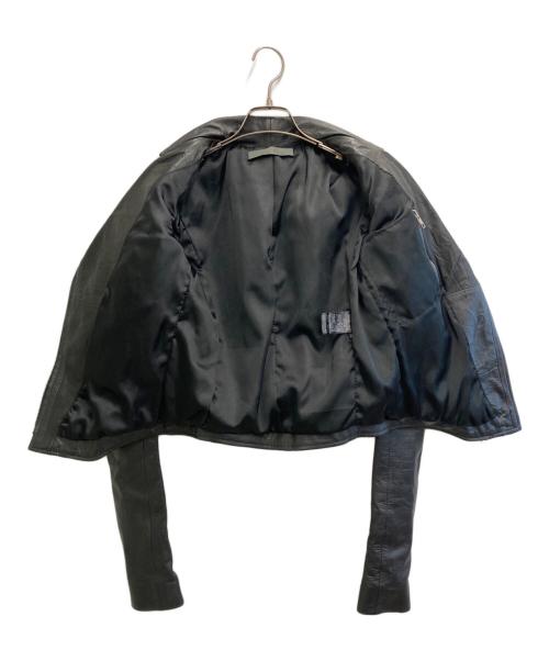 EKAM（エカム）EKAM (エカム) レザーライダースジャケット ブラック サイズ:Mの古着・服飾アイテム