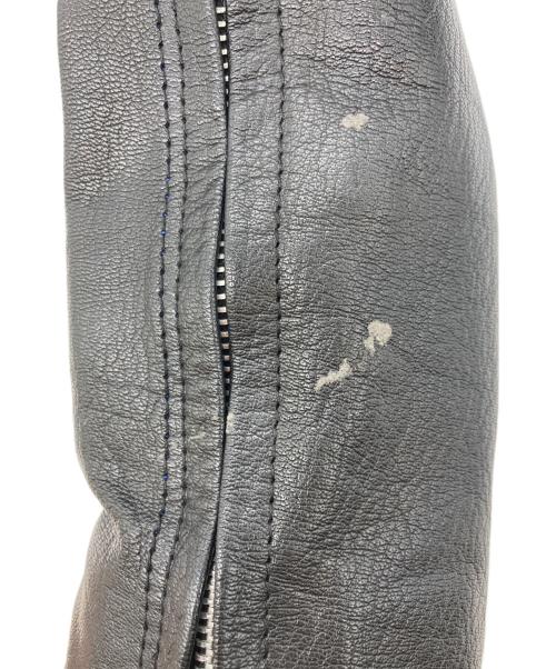 EKAM（エカム）EKAM (エカム) レザーライダースジャケット ブラック サイズ:Mの古着・服飾アイテム