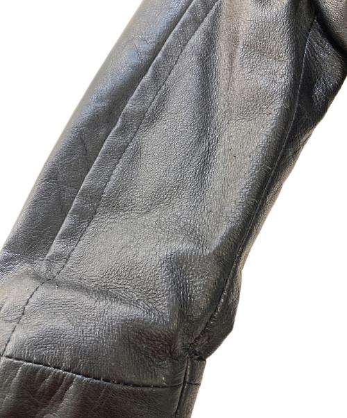 EKAM（エカム）EKAM (エカム) レザーライダースジャケット ブラック サイズ:Mの古着・服飾アイテム