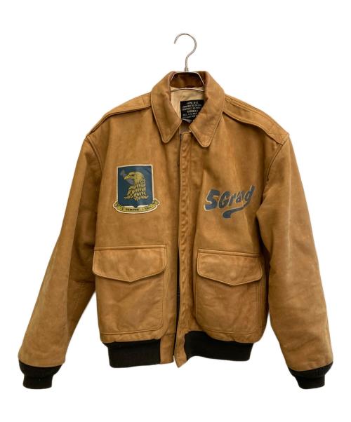 AVIREX（アヴィレックス）AVIREX (アヴィレックス) A-2 フライトジャケット ブラウン サイズ:不明の古着・服飾アイテム