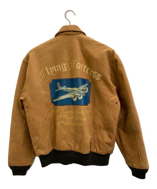 AVIREX（アヴィレックス）AVIREX (アヴィレックス) A-2 フライトジャケット ブラウン サイズ:不明の古着・服飾アイテム