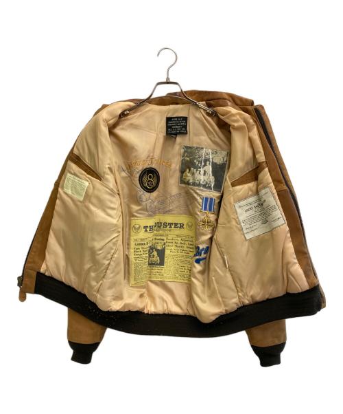 AVIREX（アヴィレックス）AVIREX (アヴィレックス) A-2 フライトジャケット ブラウン サイズ:不明の古着・服飾アイテム