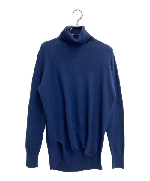 theory（セオリー）theory (セオリー) カシミヤタートルネックニット ブルー サイズ:Sの古着・服飾アイテム