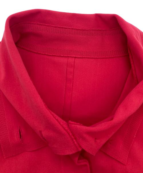 me ISSEY MIYAKE（ミーイッセイ ミヤケ）me ISSEY MIYAKE (ミーイッセイ ミヤケ) ハイネックコート レッド サイズ:Freeの古着・服飾アイテム