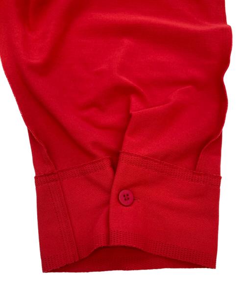 me ISSEY MIYAKE（ミーイッセイ ミヤケ）me ISSEY MIYAKE (ミーイッセイ ミヤケ) ハイネックコート レッド サイズ:Freeの古着・服飾アイテム