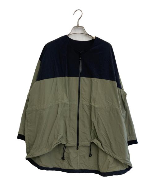YORT（ヨート）yort (ヨート) マウンテンブルゾン ブラック×カーキ サイズ:SIZE M (38)の古着・服飾アイテム