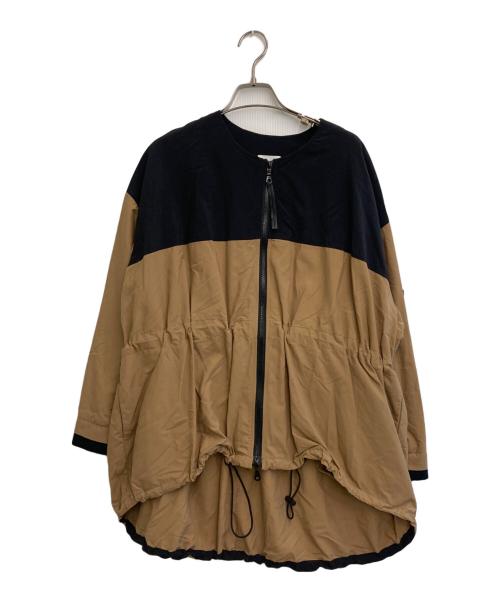 YORT（ヨート）yort (ヨート) マウンテンブルゾン ブラック×ブラウン サイズ:SIZE M (38)の古着・服飾アイテム