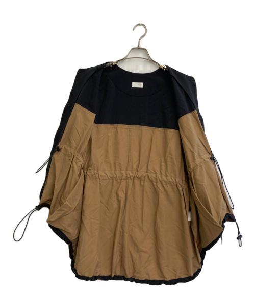 YORT（ヨート）yort (ヨート) マウンテンブルゾン ブラック×ブラウン サイズ:SIZE M (38)の古着・服飾アイテム