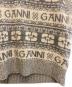 中古・古着 Ganni (ガニー) ロゴウールミックスベスト グレー サイズ:-：8000円