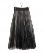 HYKEハイク）の古着「プリーツスカート」｜ブラック