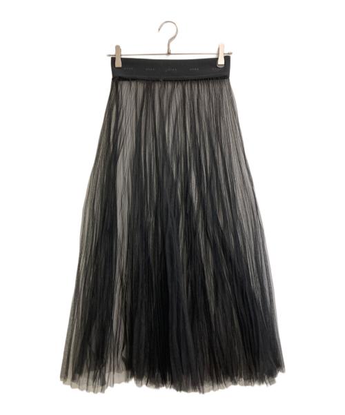 HYKE（ハイク）HYKE (ハイク) プリーツスカート ブラック サイズ:1の古着・服飾アイテム