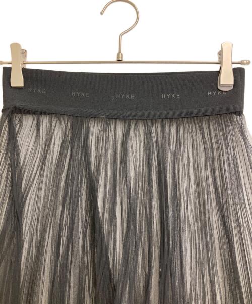 HYKE（ハイク）HYKE (ハイク) プリーツスカート ブラック サイズ:1の古着・服飾アイテム