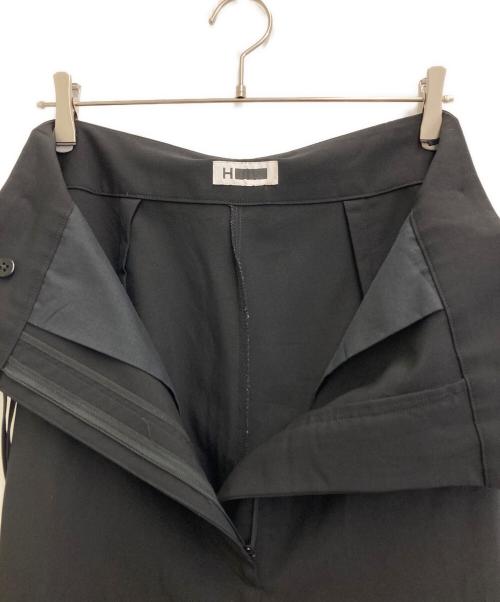 H BEAUTY&YOUTH（エイチ ビューティー&ユース）H BEAUTY&YOUTH (エイチ ビューティー&ユース) HIGH WAIST SUSPENDERS PANTS ブラック サイズ:Sの古着・服飾アイテム