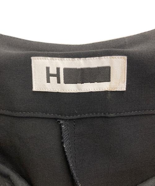 H BEAUTY&YOUTH（エイチ ビューティー&ユース）H BEAUTY&YOUTH (エイチ ビューティー&ユース) HIGH WAIST SUSPENDERS PANTS ブラック サイズ:Sの古着・服飾アイテム