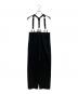 H BEAUTY&YOUTH (エイチ ビューティー&ユース) HIGH WAIST SUSPENDERS PANTS ブラック サイズ:S：8000円