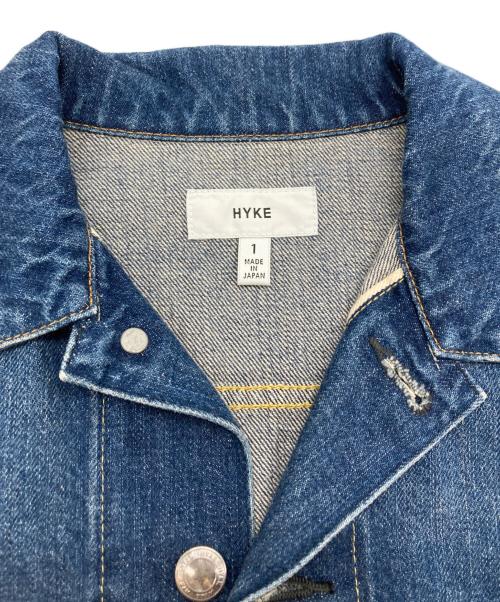 HYKE（ハイク）HYKE (ハイク) デニムジャケット インディゴ サイズ:SIZE 1の古着・服飾アイテム