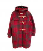 globalallグローバル）の古着「MONTYダッフルコート」｜レッド