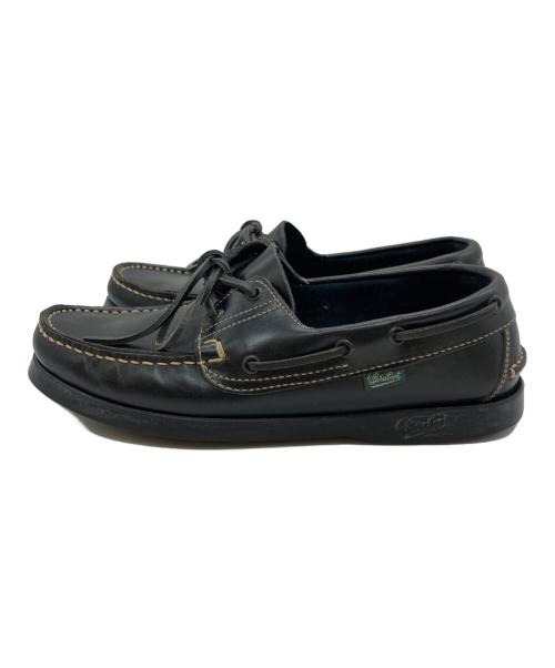 PARABOOT（パラブーツ）PARABOOT (パラブーツ) BARTH/デッキシューズ ブラック サイズ:6の古着・服飾アイテム