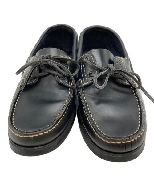 PARABOOT（パラブーツ）PARABOOT (パラブーツ) BARTH/デッキシューズ ブラック サイズ:6の古着・服飾アイテム