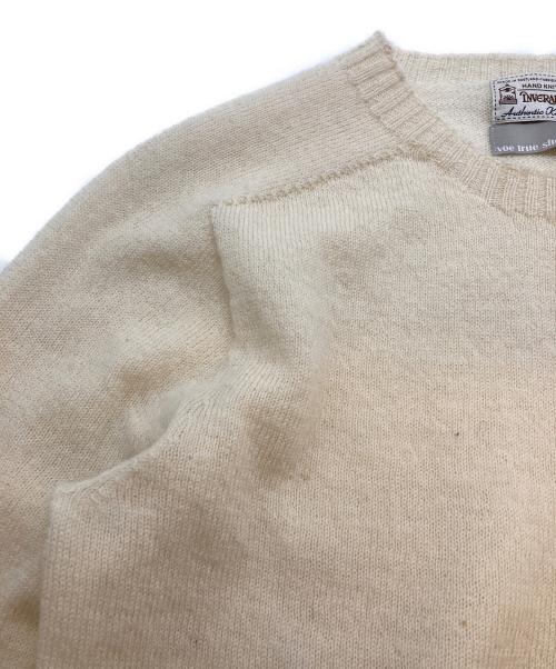 INVERALLAN（インバーアラン）INVERALLAN (インバーアラン) ニット アイボリー サイズ:40の古着・服飾アイテム