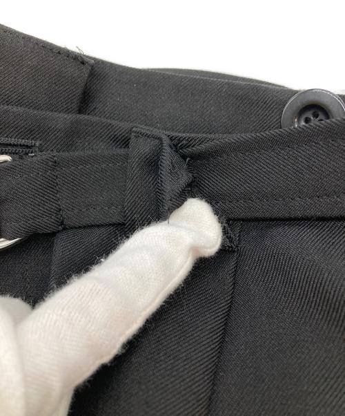 IIROT（イロット）IIROT (イロット) Wool loke band trouser ブラック サイズ:36の古着・服飾アイテム