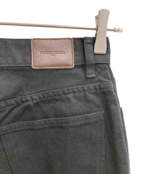 FUMIKA UCHIDA（フミカウチダ）FUMIKA UCHIDA (フミカウチダ) TIE-DYE WIDE STRAIGHTPANTS ブラック サイズ:Sの古着・服飾アイテム