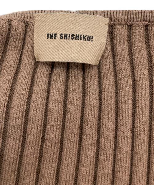 THE SHISHIKUI（シシクイ）THE SHISHIKUI (シシクイ) ニットキャミソール ブラウン サイズ:freeの古着・服飾アイテム