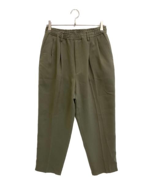 N.HOOLYWOOD（エヌ ハリウッド）N.HOOLYWOOD (エヌ ハリウッド) コンパイルラインワイドパンツ カーキ サイズ:36の古着・服飾アイテム