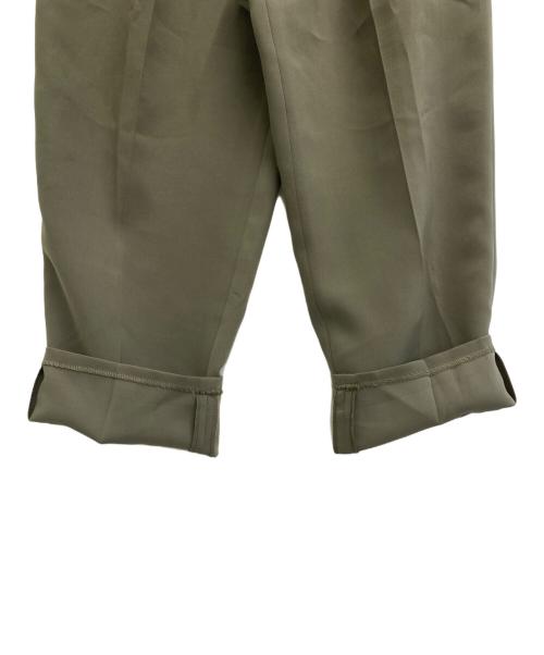 N.HOOLYWOOD（エヌ ハリウッド）N.HOOLYWOOD (エヌ ハリウッド) コンパイルラインワイドパンツ カーキ サイズ:36の古着・服飾アイテム