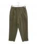N.HOOLYWOOD（エヌ ハリウッド）の古着「コンパイルラインワイドパンツ」｜カーキ