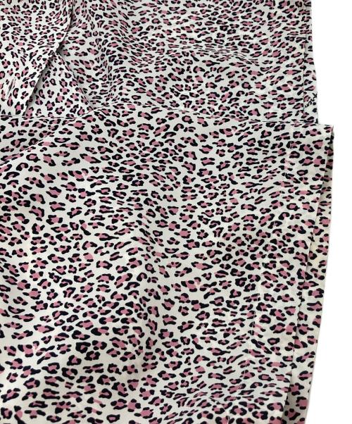 SUPREME（シュプリーム）SUPREME (シュプリーム) 22SS Leopard Silk S/S Shirt ホワイト×ピンク サイズ:XLの古着・服飾アイテム