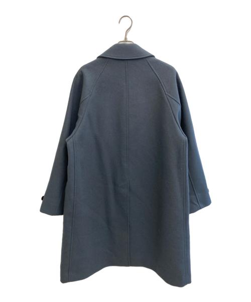 STEVEN ALAN（スティーブンアラン）STEVEN ALAN (スティーブンアラン) FLAT MELTON CAMP COLLAR BALMACAAN COAT ネイビー サイズ:8の古着・服飾アイテム