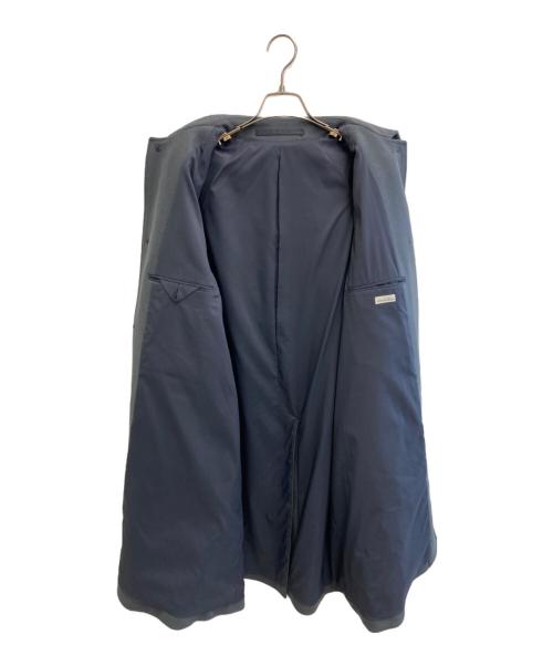 STEVEN ALAN（スティーブンアラン）STEVEN ALAN (スティーブンアラン) FLAT MELTON CAMP COLLAR BALMACAAN COAT ネイビー サイズ:8の古着・服飾アイテム