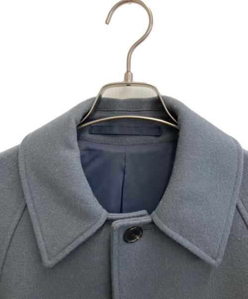 STEVEN ALAN（スティーブンアラン）STEVEN ALAN (スティーブンアラン) FLAT MELTON CAMP COLLAR BALMACAAN COAT ネイビー サイズ:8の古着・服飾アイテム