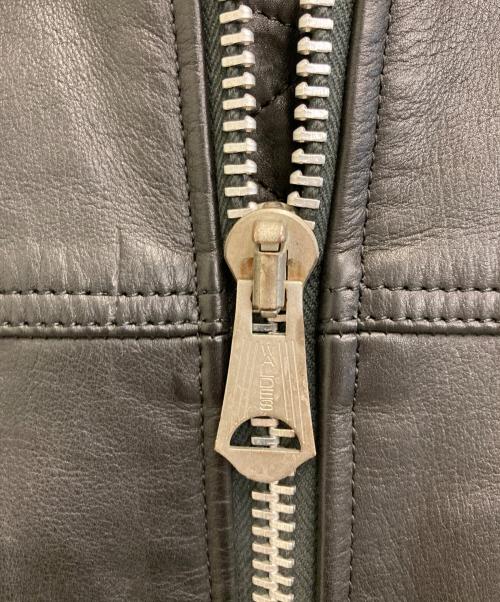 BEDWIN &THE HEARTBREAKERS（ベドウィンアンドザ ハートブレイカーズ）BEDWIN &THE HEARTBREAKERS (ベドウィンアンドザ ハートブレイカーズ) カウレザージャケット ブラック サイズ:3の古着・服飾アイテム