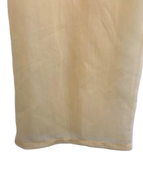 AURALEE（オーラリー）AURALEE (オーラリー) Elastic Sheer Nylon Skirt イエロー サイズ:1の古着・服飾アイテム