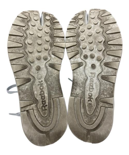 Maison Margiela（メゾンマルジェラ）Maison Margiela (メゾンマルジェラ) REEBOK (リーボック) Classic Leather Tabi Project 0 CL グレー サイズ:25の古着・服飾アイテム