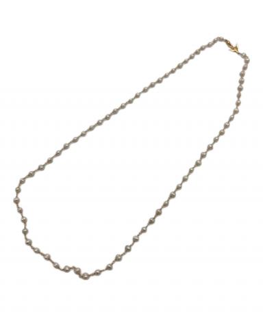 アクセサリー GAGAN swallow egg chain tall M 100cm 中古・古着通販】GAGAN (ガガン) Swallow Egg Chain Tall ホワイト