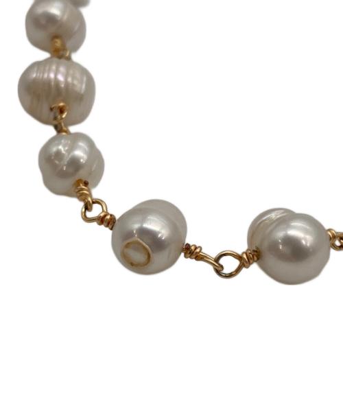 GAGAN（ガガン）GAGAN (ガガン) Swallow Egg Chain Tall ホワイトの古着・服飾アイテム