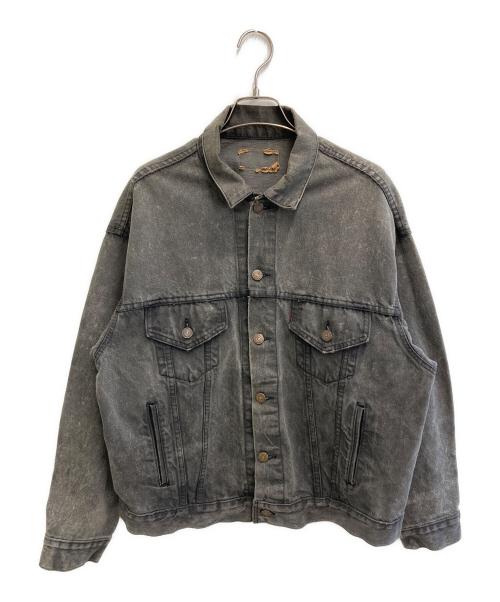 LEVI'S（リーバイス）LEVI'S (リーバイス) デニムジャケット ブラック サイズ:Lの古着・服飾アイテム