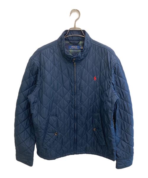 POLO RALPH LAUREN（ポロ・ラルフローレン）POLO RALPH LAUREN (ポロ・ラルフローレン) キルティングスイングトップ ネイビー サイズ:XLの古着・服飾アイテム