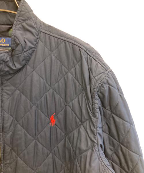 POLO RALPH LAUREN（ポロ・ラルフローレン）POLO RALPH LAUREN (ポロ・ラルフローレン) キルティングスイングトップ ネイビー サイズ:XLの古着・服飾アイテム