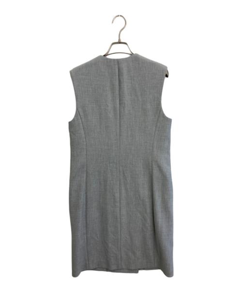 theory（セオリー）theory (セオリー) BISTRETCH DOUBLE2 ロングジレ グレー サイズ:2の古着・服飾アイテム