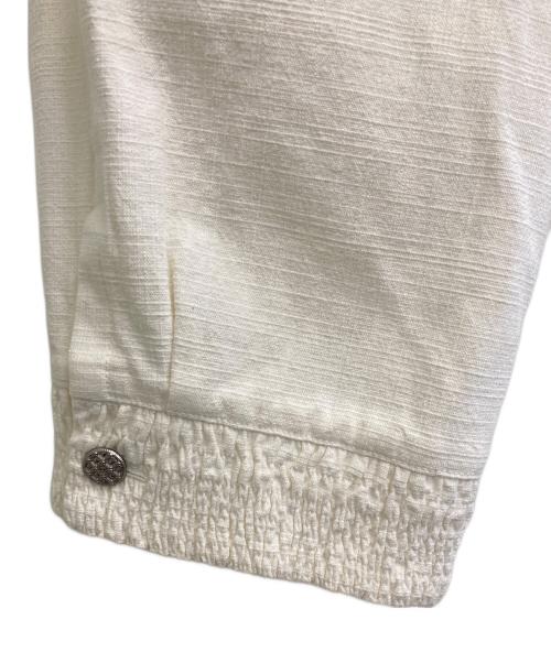 CHANEL（シャネル）CHANEL (シャネル) ツイードクロップドパンツ ホワイト サイズ:38の古着・服飾アイテム