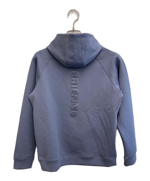 BRIEFING（ブリーフィング）BRIEFING (ブリーフィング) プルオーバーパーカー ブルー サイズ:Mの古着・服飾アイテム