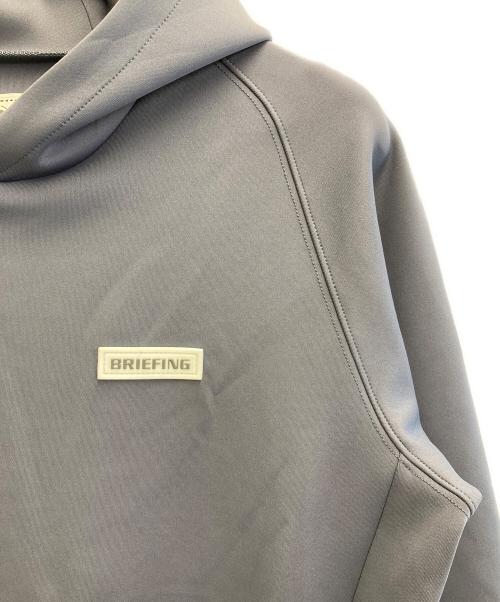 BRIEFING（ブリーフィング）BRIEFING (ブリーフィング) プルオーバーパーカー ブルー サイズ:Mの古着・服飾アイテム
